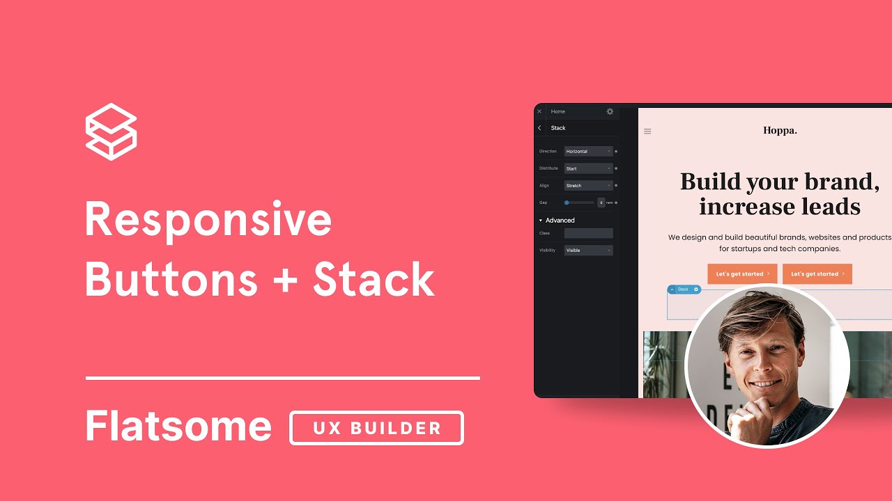 Responsive Buttons with Stack - Flatsome Tutorial